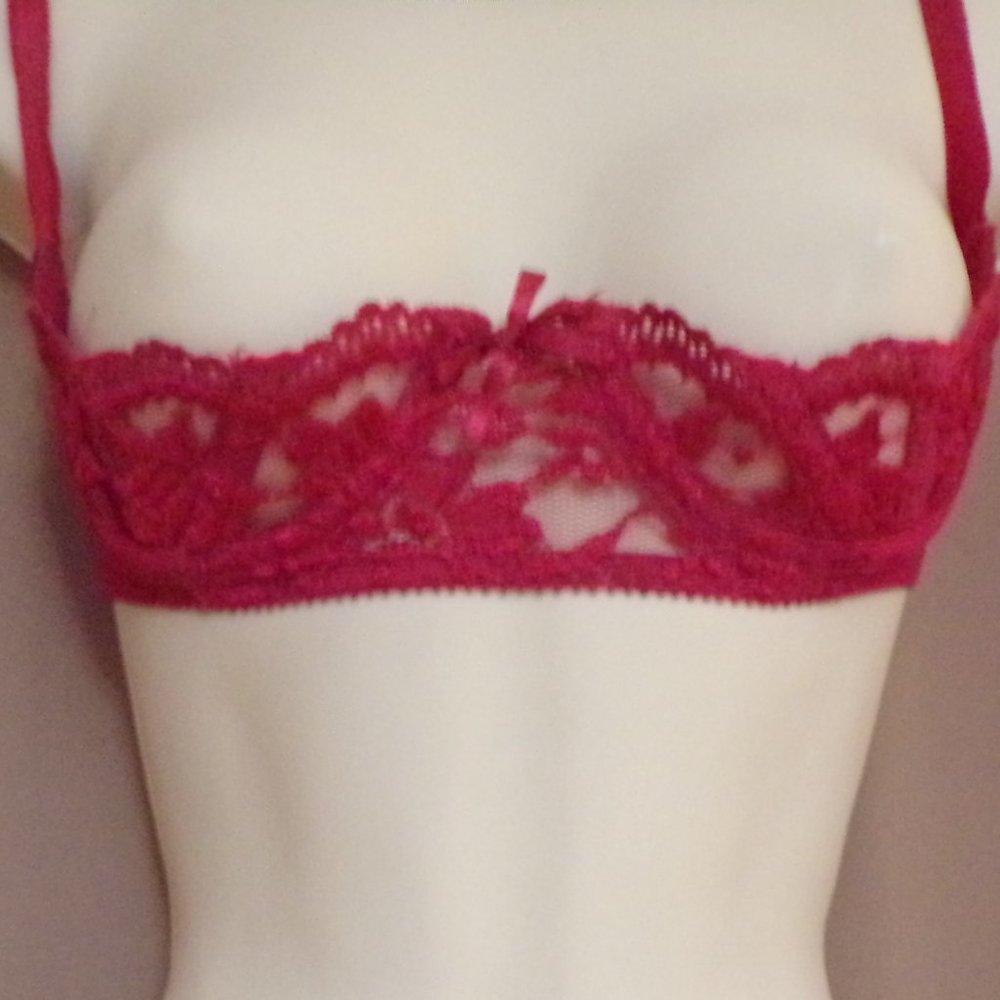 Super Sexy Red Half Bra Size 34